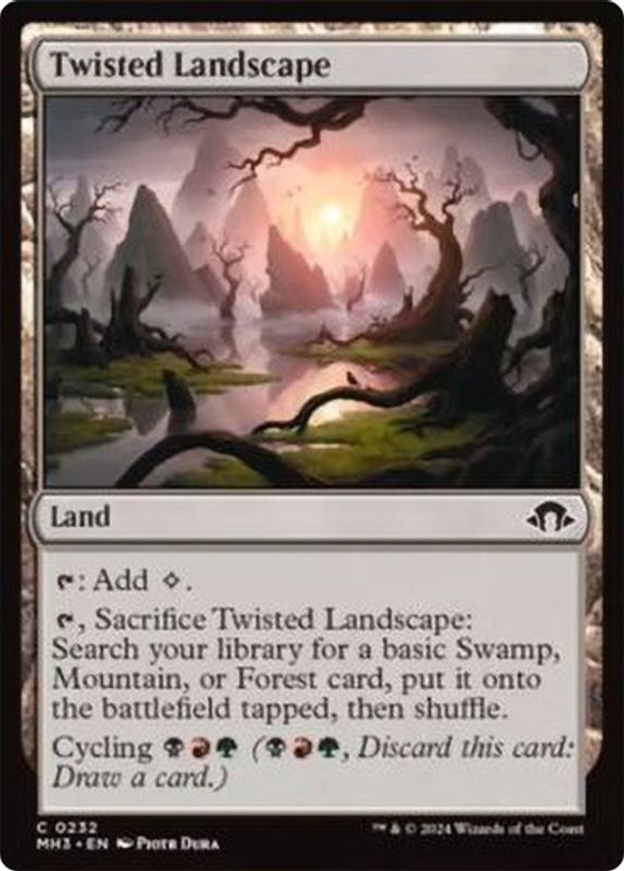 Twisted Landscape (Foil)