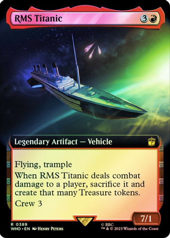 RMS Titanic (Extended Art, Foil)