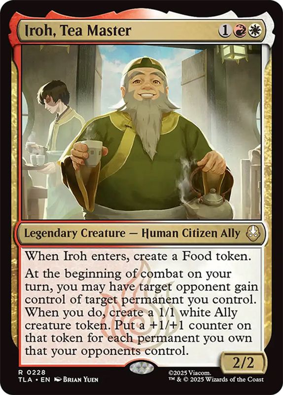 Iroh, Tea Master