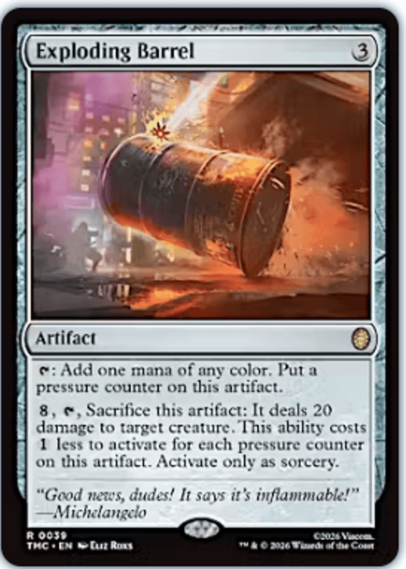Exploding Barrel