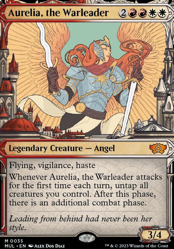 Aurelia, the Warleader (foil)