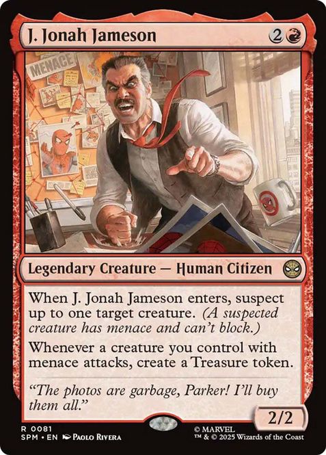 Hovedbilde J. Jonah Jameson (Foil)