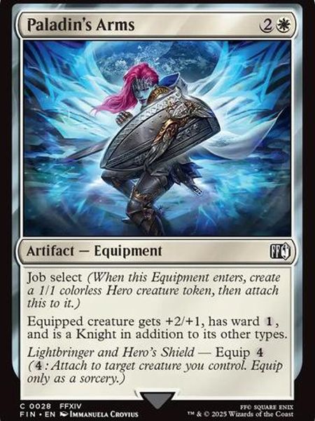 Hovedbilde Paladin's Arms (Foil)