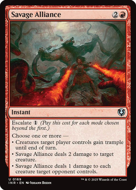 Savage Alliance (Foil)
