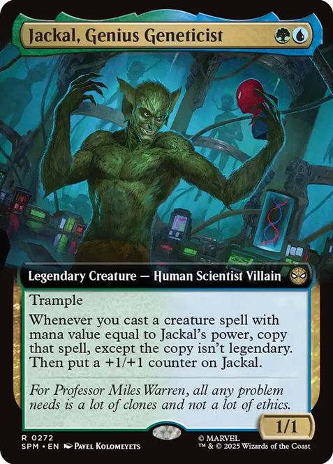 Hovedbilde Jackal, Genius Geneticist ...