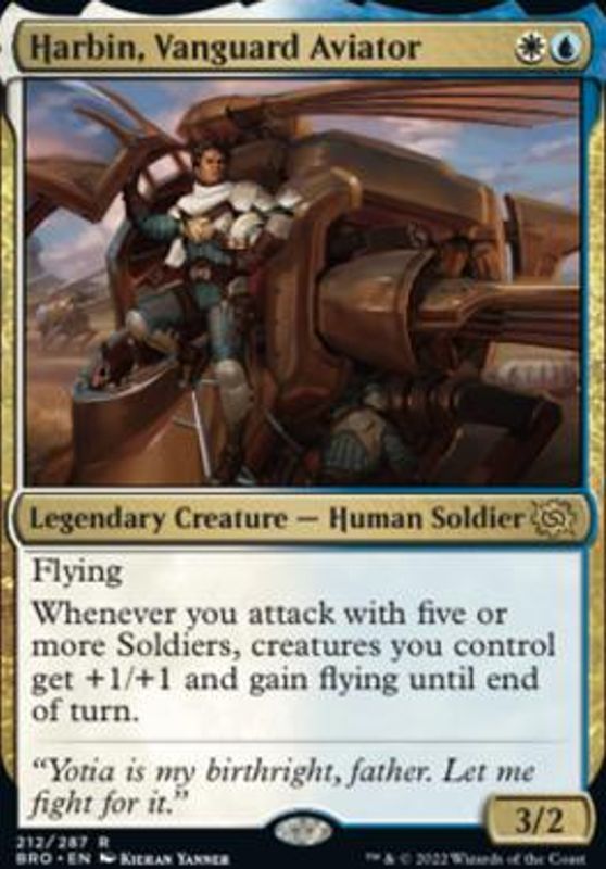 Harbin, Vanguard Aviator