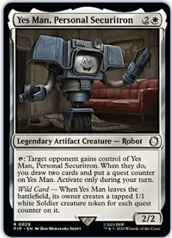 Yes Man, Personal Securitron