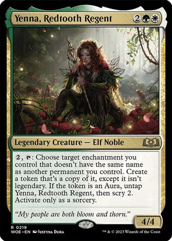 Yenna, Redtooth Regent (Foil)