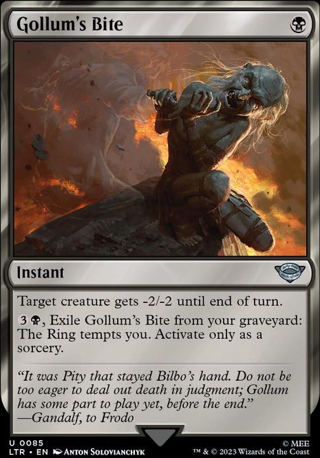 Hovedbilde Gollum's Bite (foil)