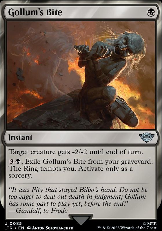 Gollum's Bite