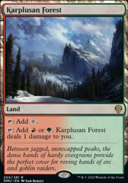 Hovedbilde Karplusan Forest (foil)