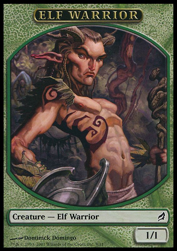 Elf Warrior Token