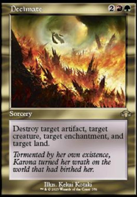 Hovedbilde Decimate (Retro Frame) (foil)
