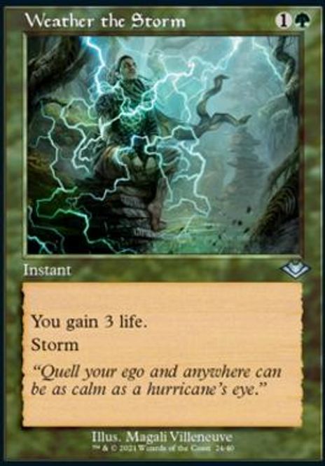 Hovedbilde Weather the Storm (Foil Retro ...