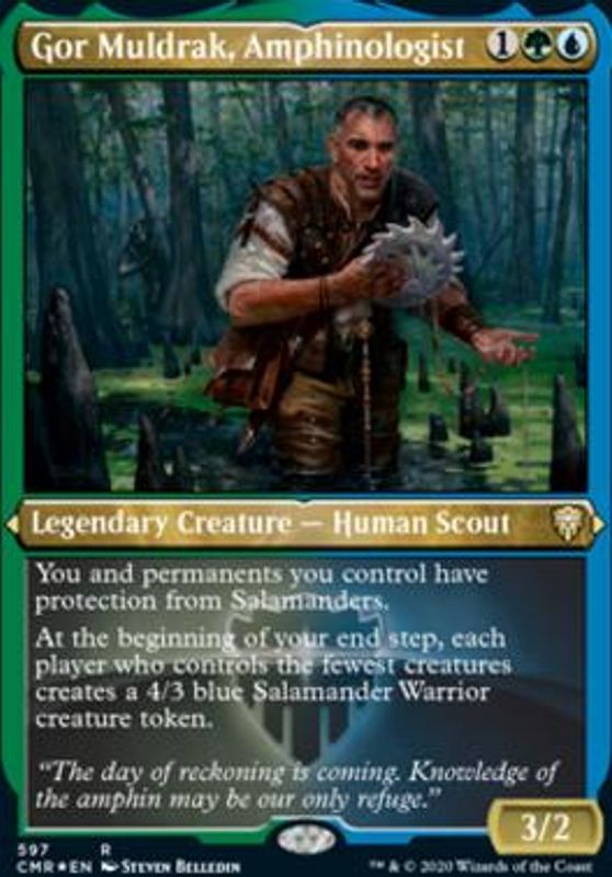 Gor Muldrak, Amphinologist (Foil-Etched)