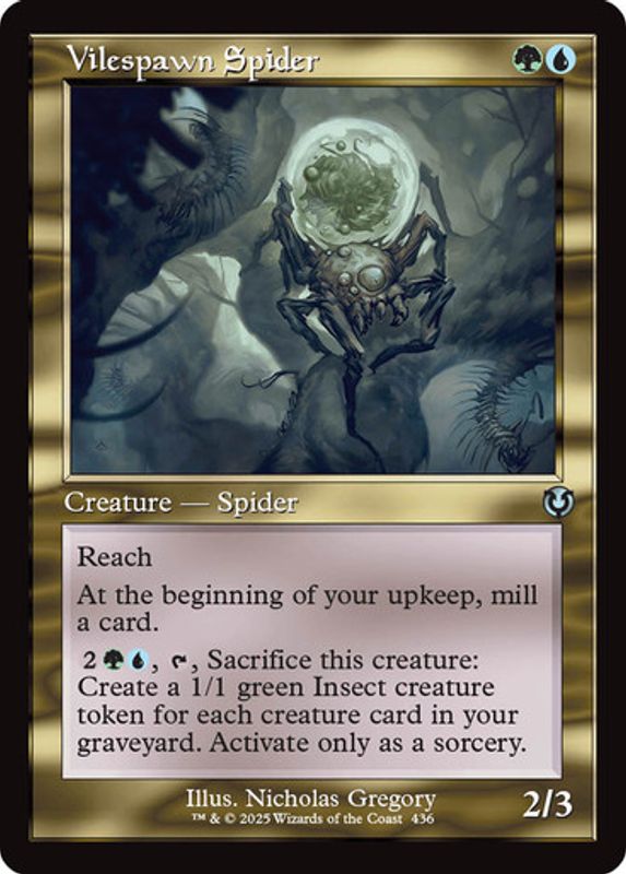 Vilespawn Spider (Retro Frame) (Foil)