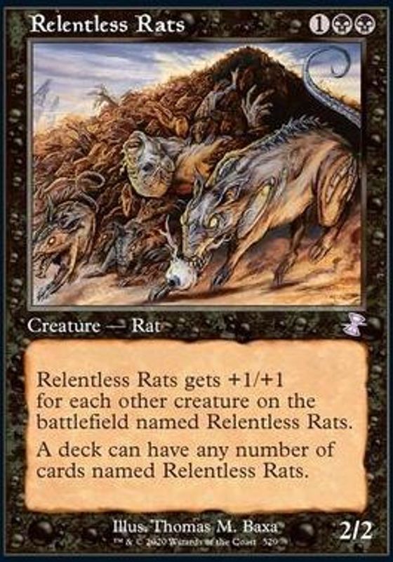 Relentless Rats (foil)