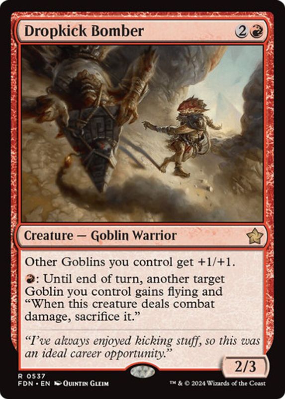 Dropkick Bomber (Foil)
