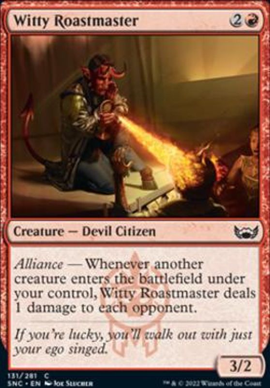 Witty Roastmaster (foil)