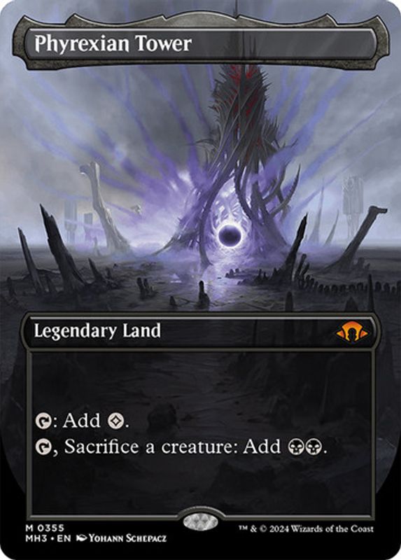 Phyrexian Tower (Borderless) (Foil)