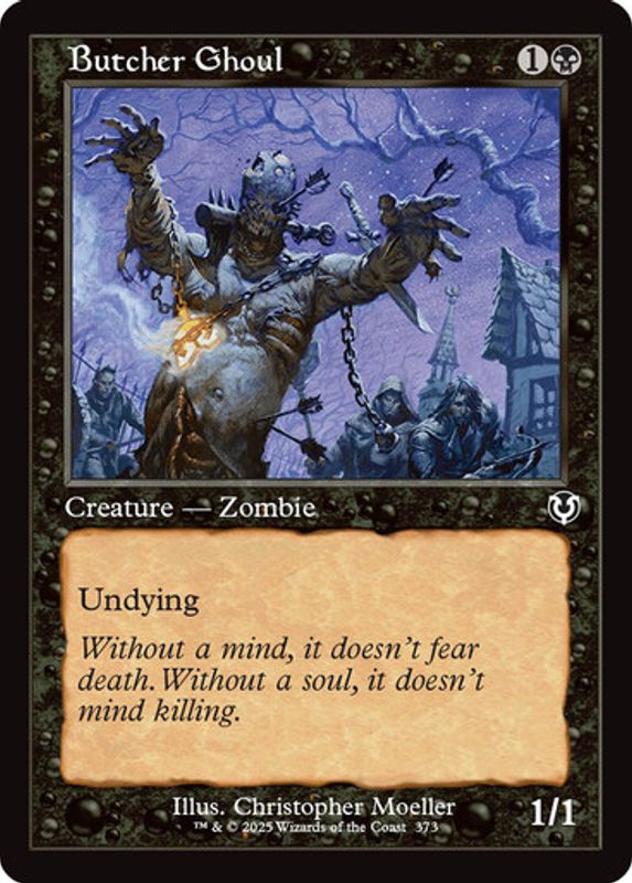 Butcher Ghoul (Retro Frame) (Foil)
