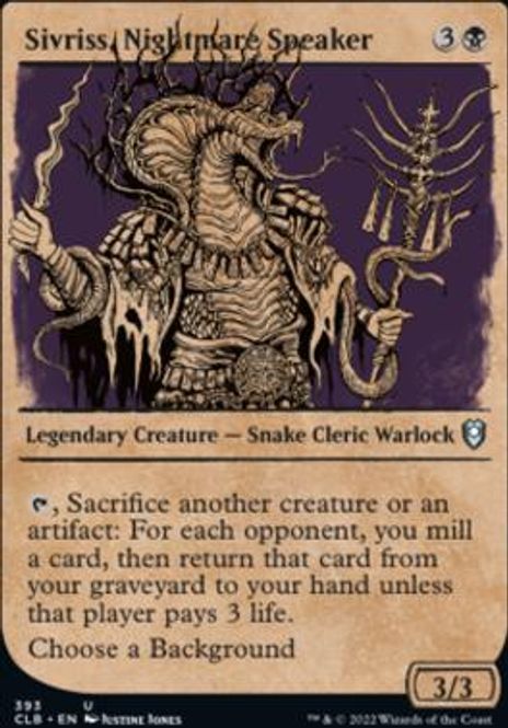 Hovedbilde Sivriss, Nightmare Speaker ...