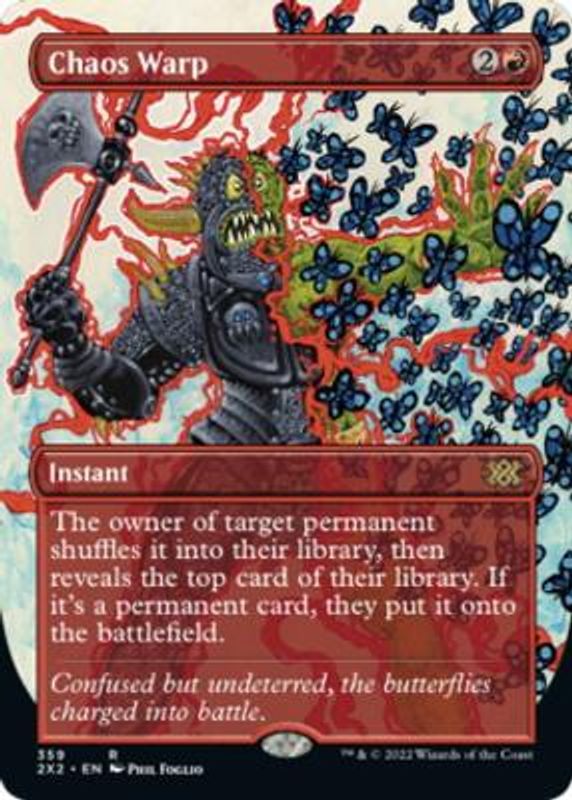 Chaos Warp (Borderless) (foil)