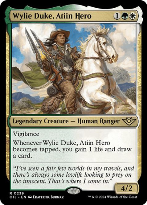 Hovedbilde Wylie Duke, Atiin Hero
