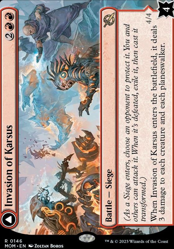 Invasion of Karsus (foil)