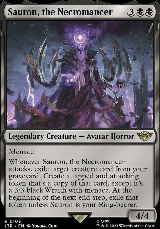 Sauron, the Necromancer (foil)