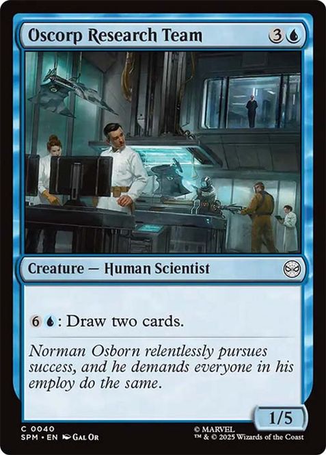 Hovedbilde Oscorp Research Team