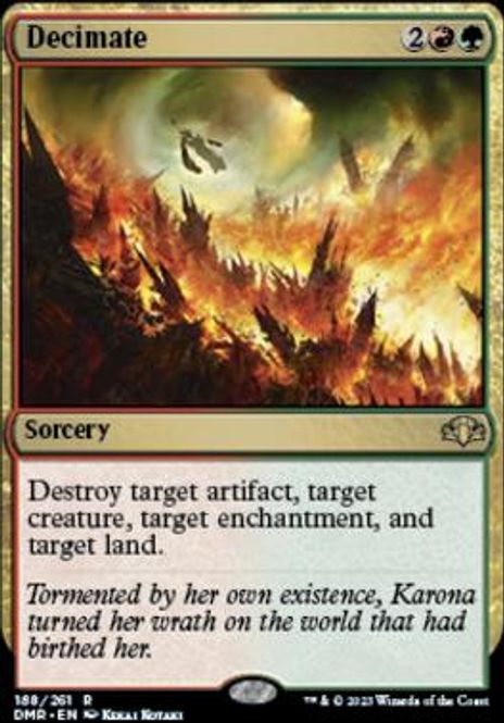 Hovedbilde Decimate (foil)