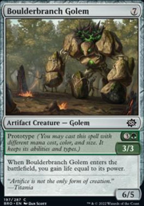 Boulderbranch Golem