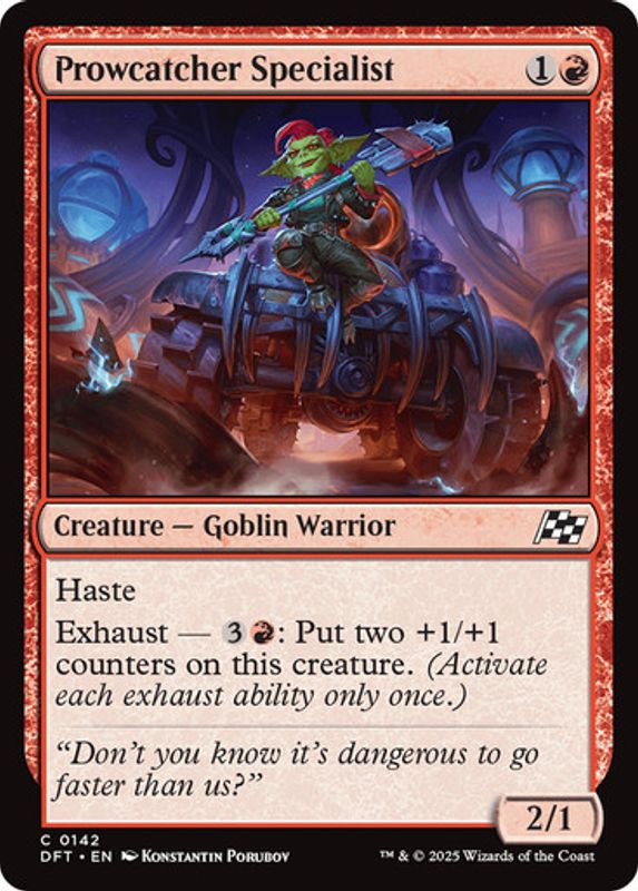 Prowcatcher Specialist
