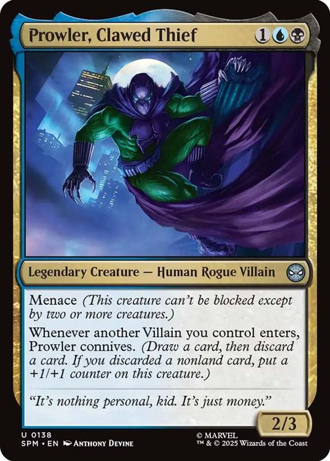 Hovedbilde Prowler, Clawed Thief