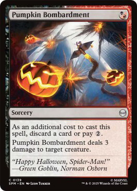 Pumpkin Bombardment (Foil)