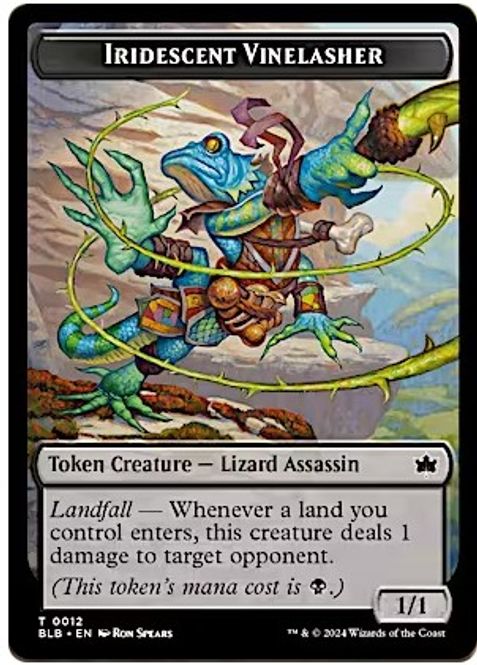 Hovedbilde Iridescent Vinelasher Token
