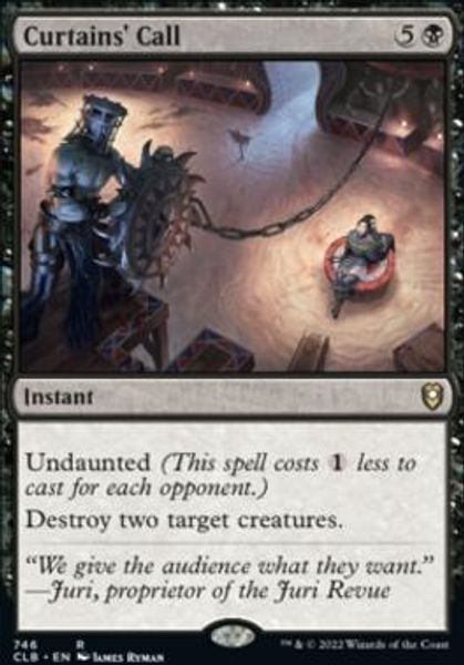 Hovedbilde Curtains' Call