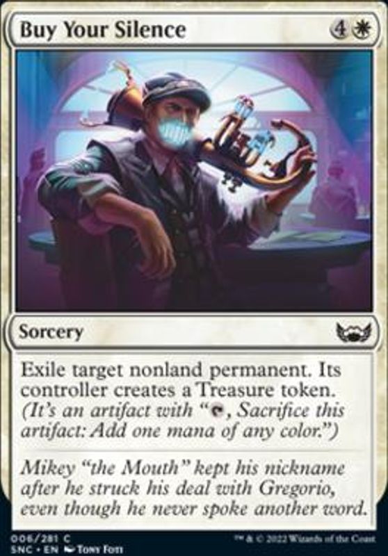 Buy Your Silence (foil)