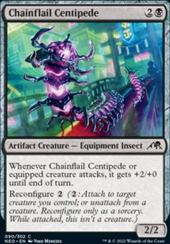 Chainflail Centipede (foil)
