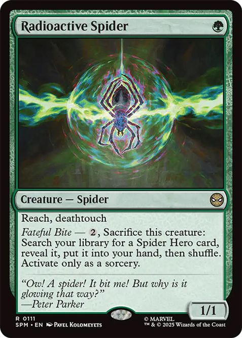 Hovedbilde Radioactive Spider (Foil)