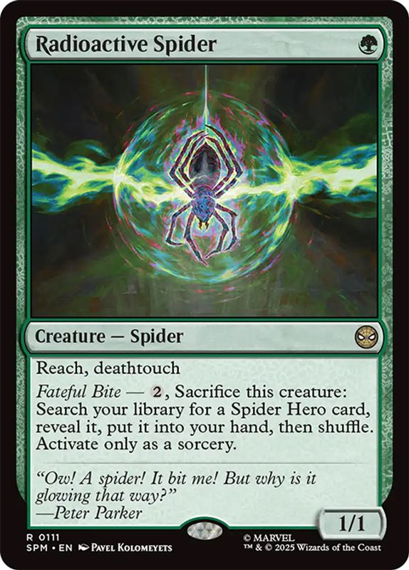 Radioactive Spider (Foil)