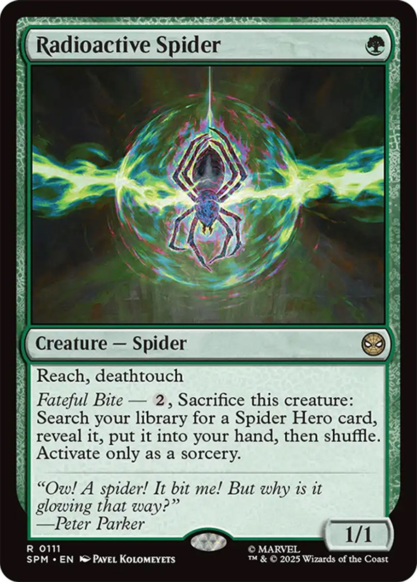 Radioactive Spider (Foil)