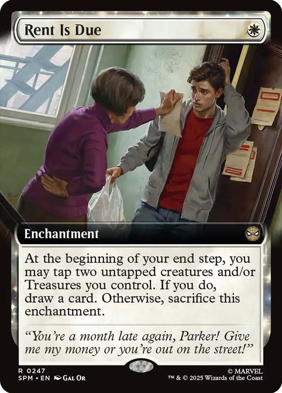 Rent Is Due (Extended Art) (Foil)