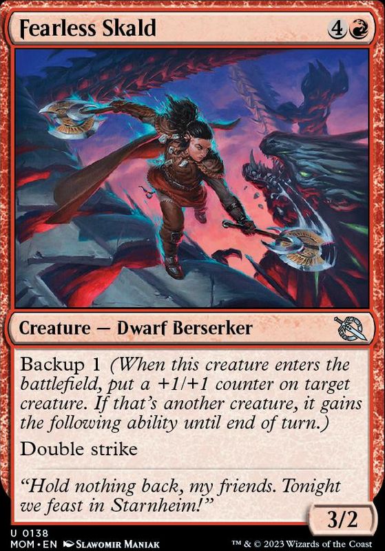 Fearless Skald (foil)