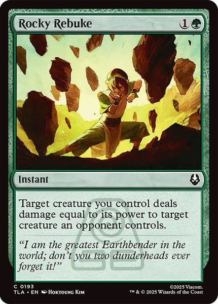 Hovedbilde Rocky Rebuke (Foil)
