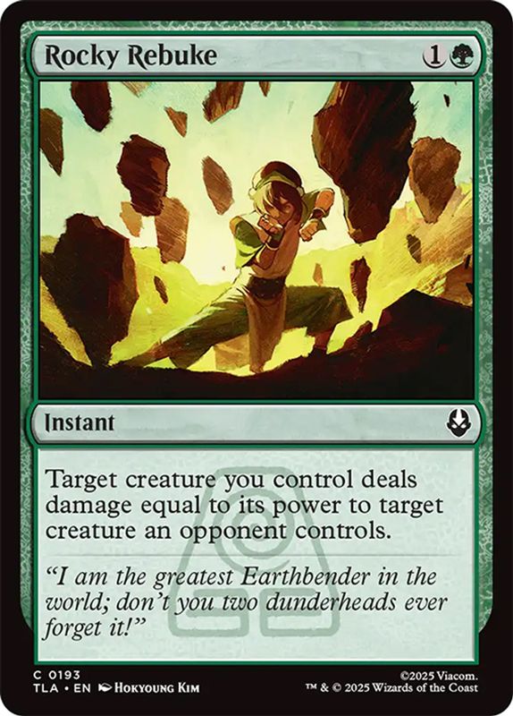 Rocky Rebuke (Foil)