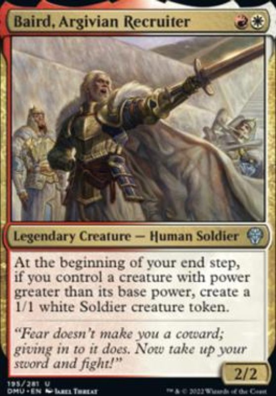 Baird, Argivian Recruiter (foil)