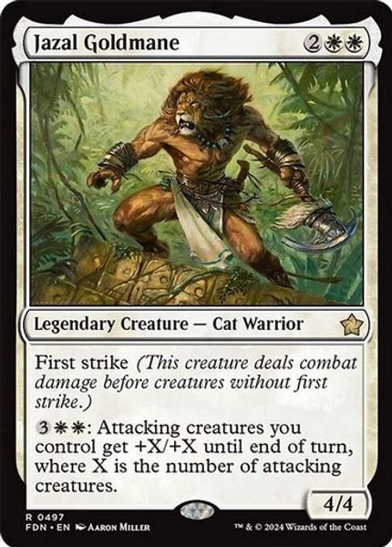 Hovedbilde Jazal Goldmane (Foil)