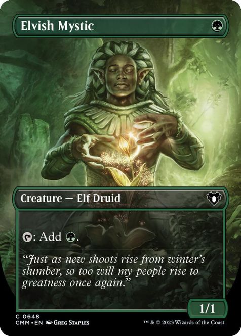Hovedbilde Elvish Mystic (Borderless)